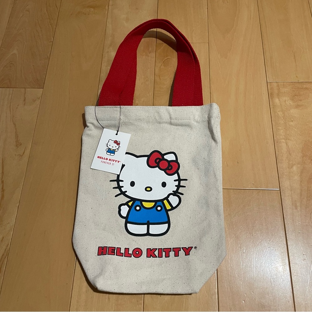 New hello kitty small canvas tote - Picture 5 of 7